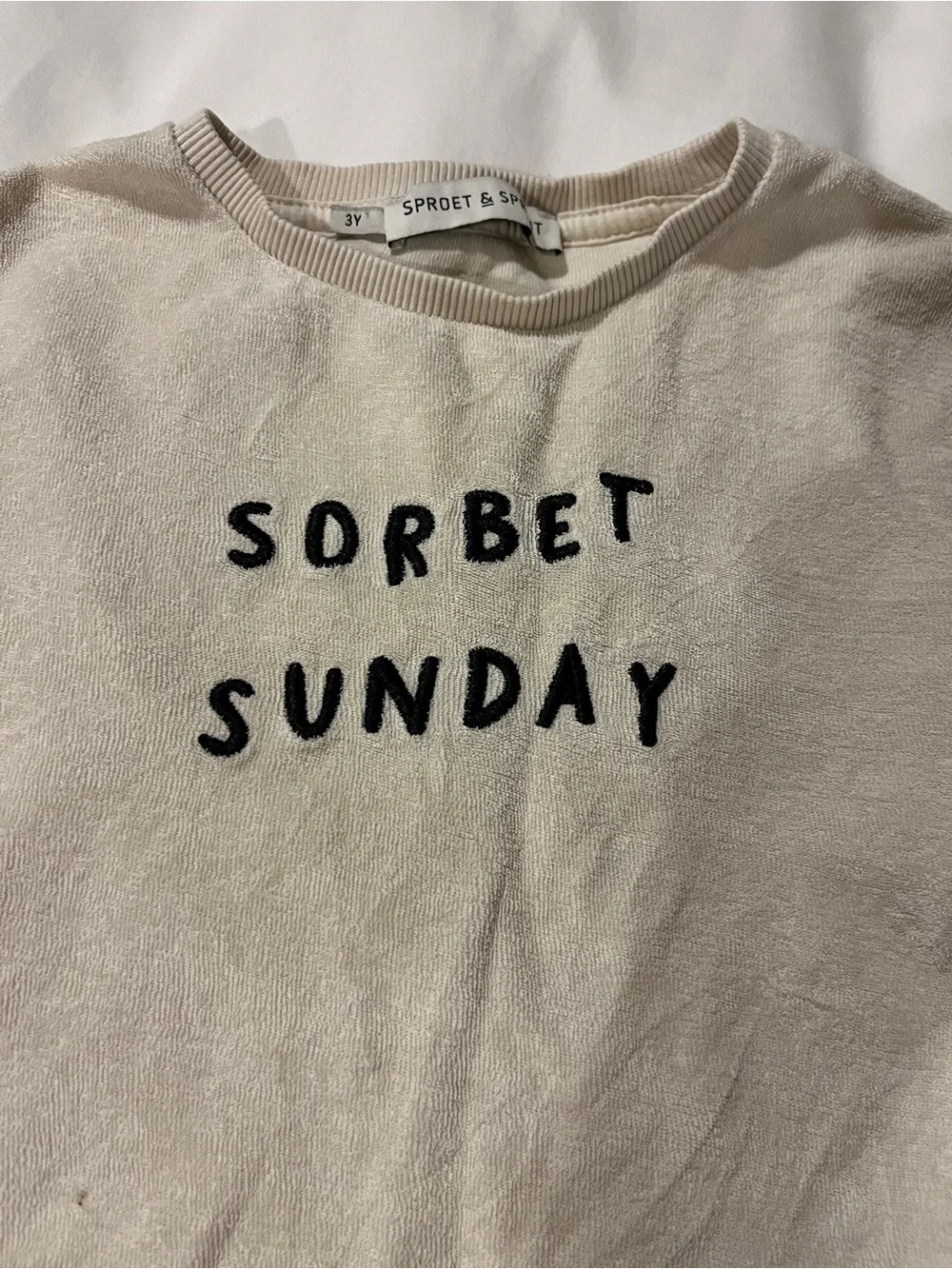 Sproet & Sprout Sorbet Sunday Ivory Girls Set